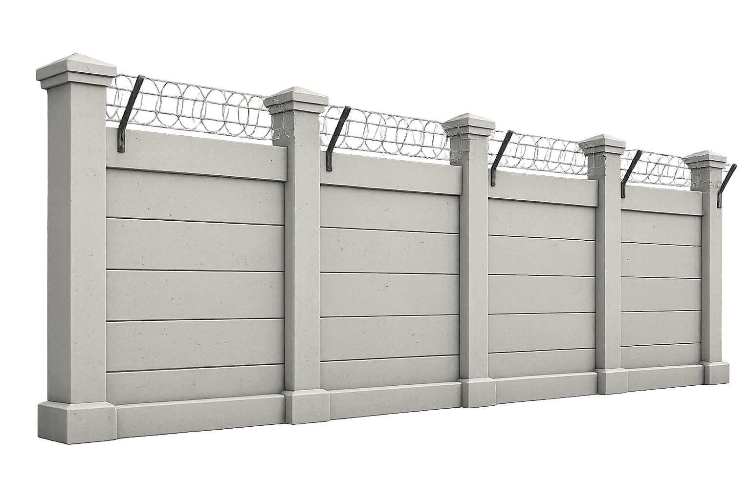 Reinforced Security Wall