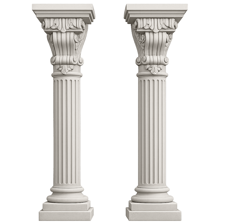 Precast column with corbel