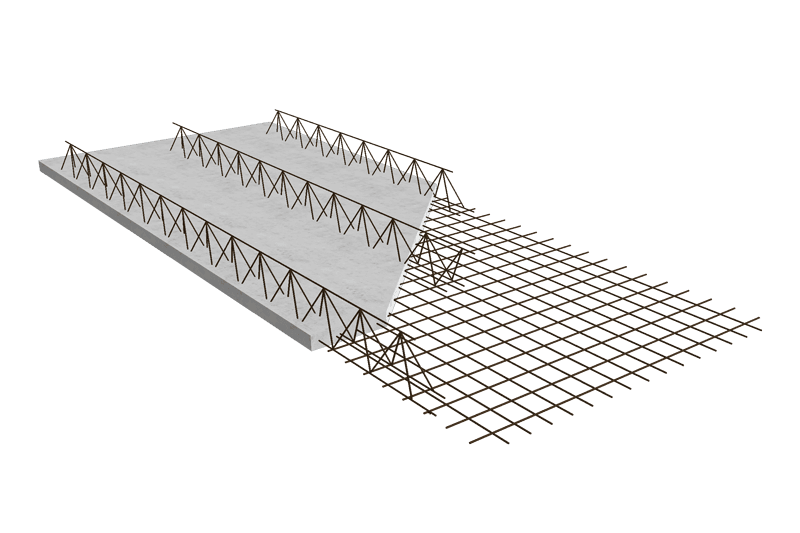 Hollow-core slab